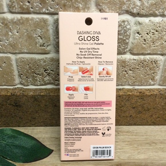 3/$30 - BNIP Dashing Diva Nail Wraps - Blitzen’s Ball - Picture 2 of 3